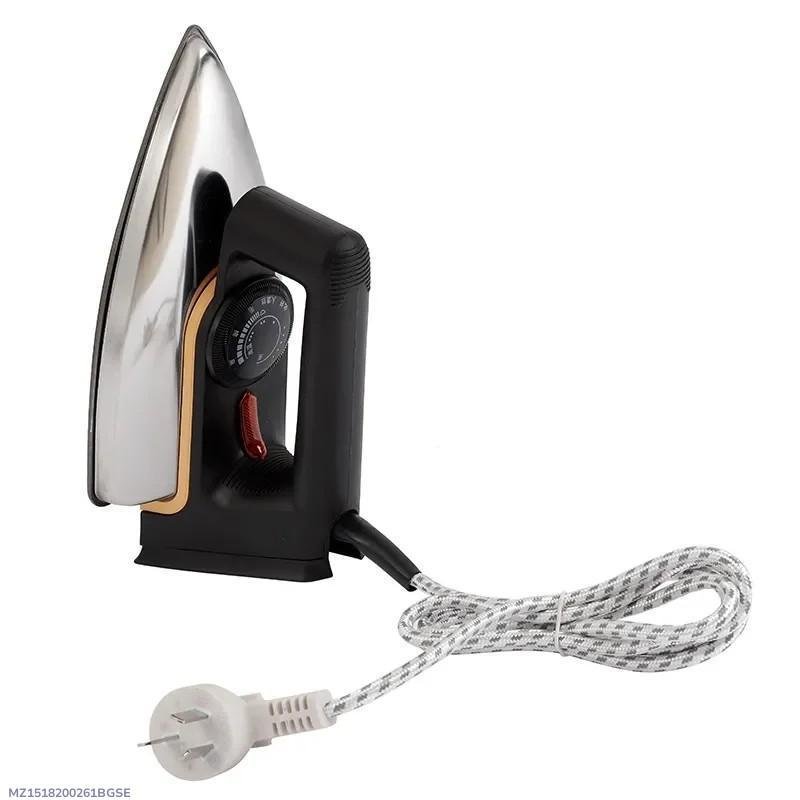 Dry Iron Black ABS Plastic Heat Control